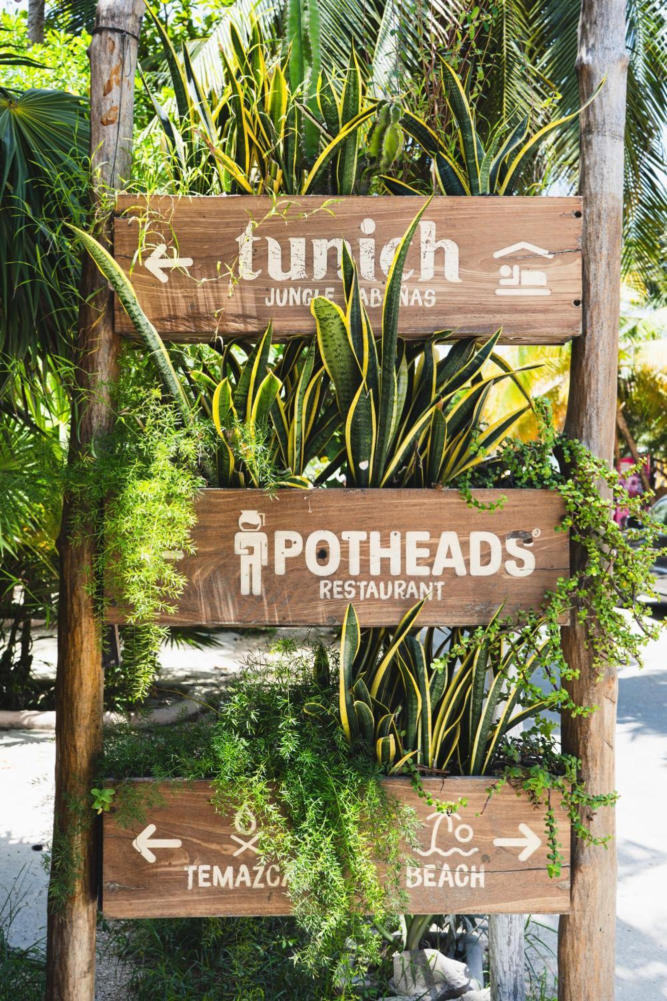 Tunich Jungle Cabanas ตูลุม ภายนอก รูปภาพ