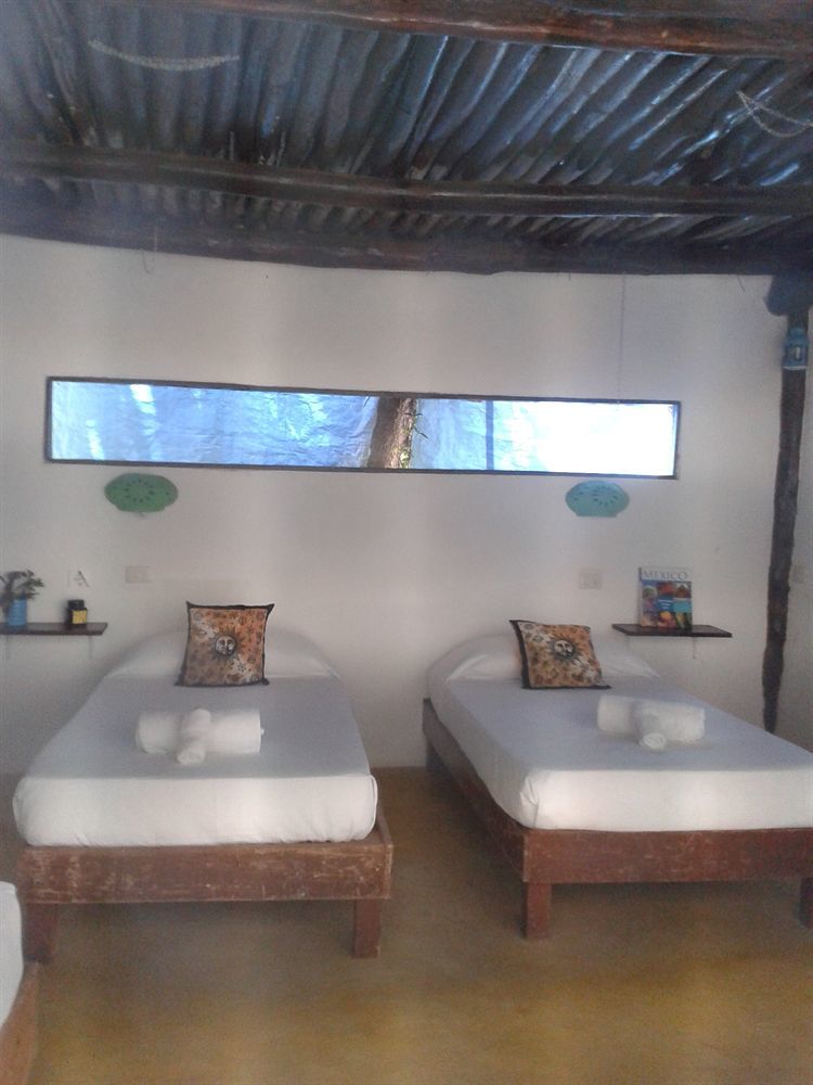 Tunich Jungle Cabanas ตูลุม ภายนอก รูปภาพ